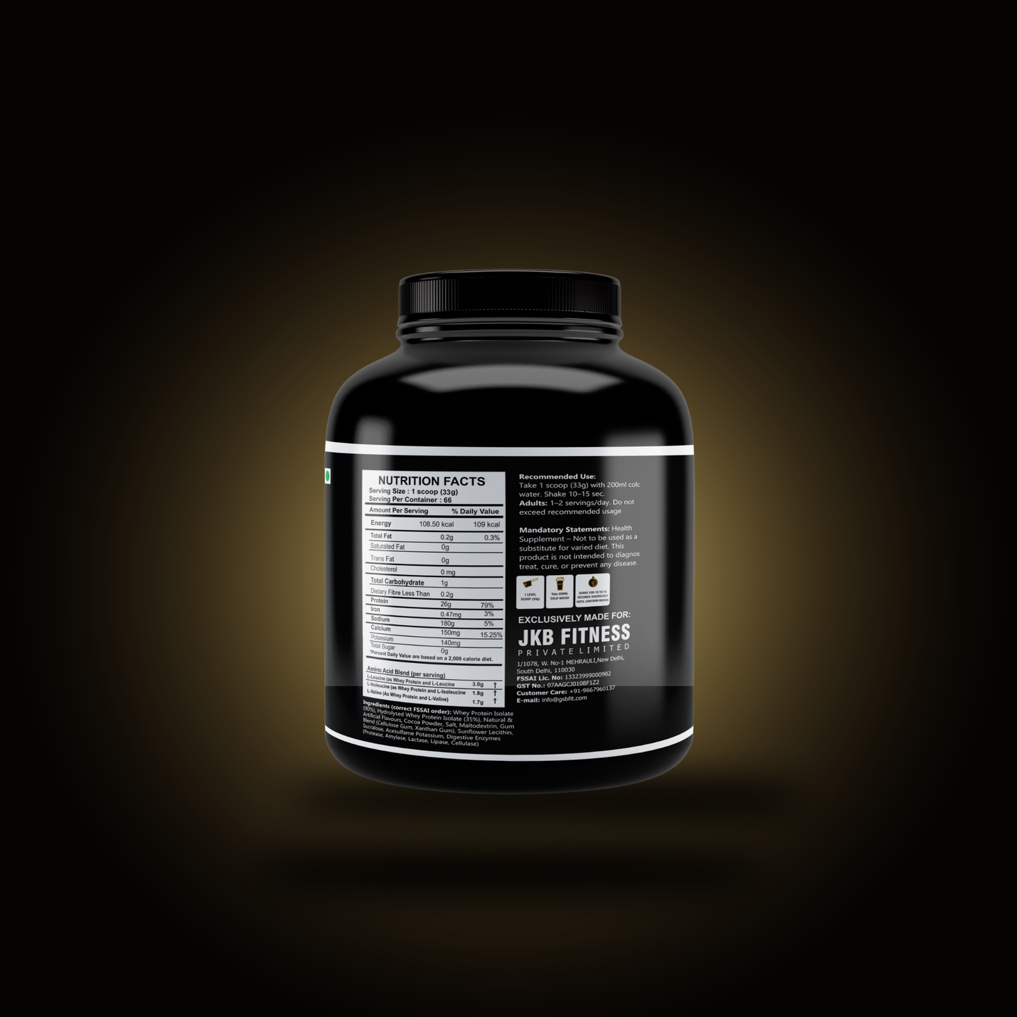 IBS Hydropure Whey Isolate