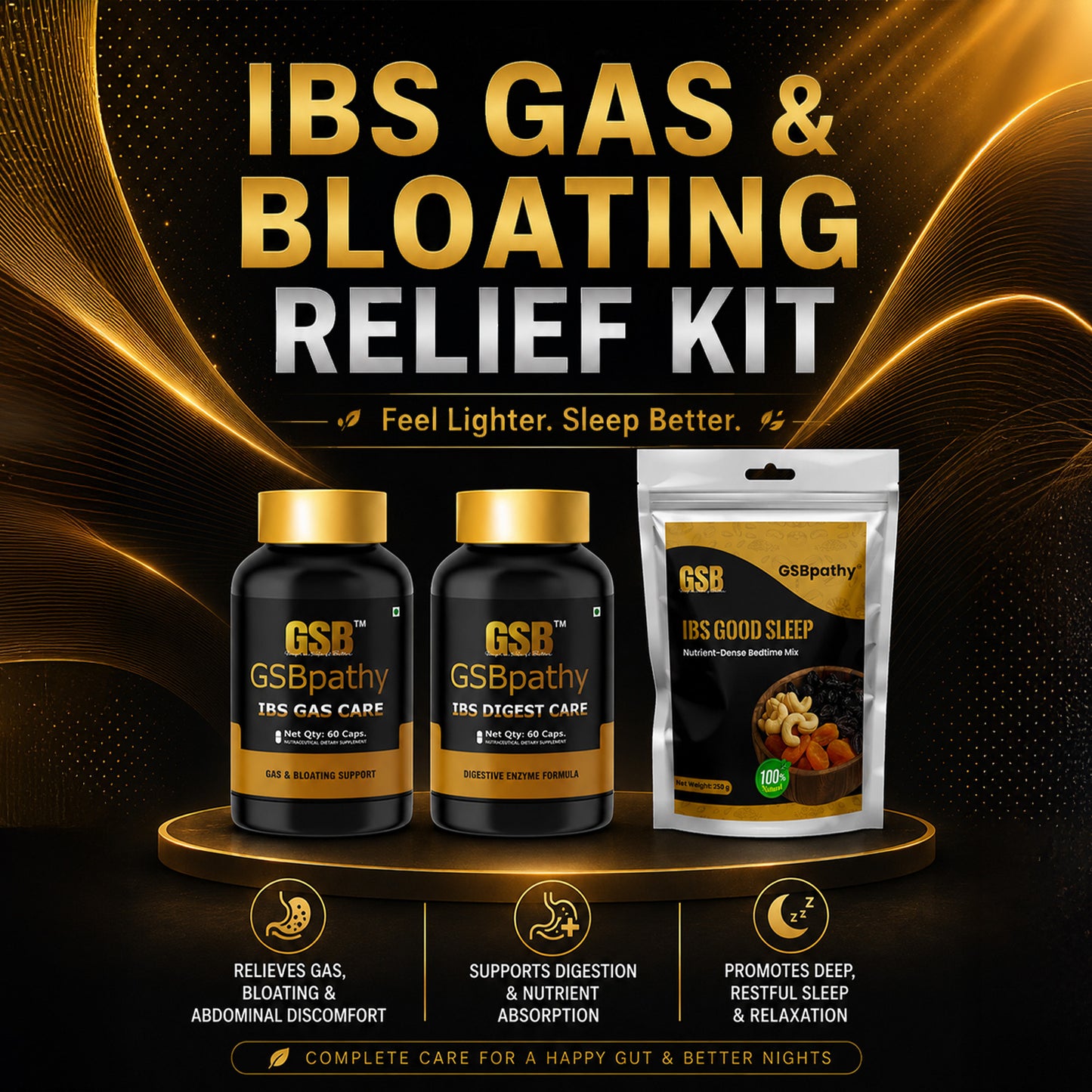 IBS Gas & Bloating Relief Kit